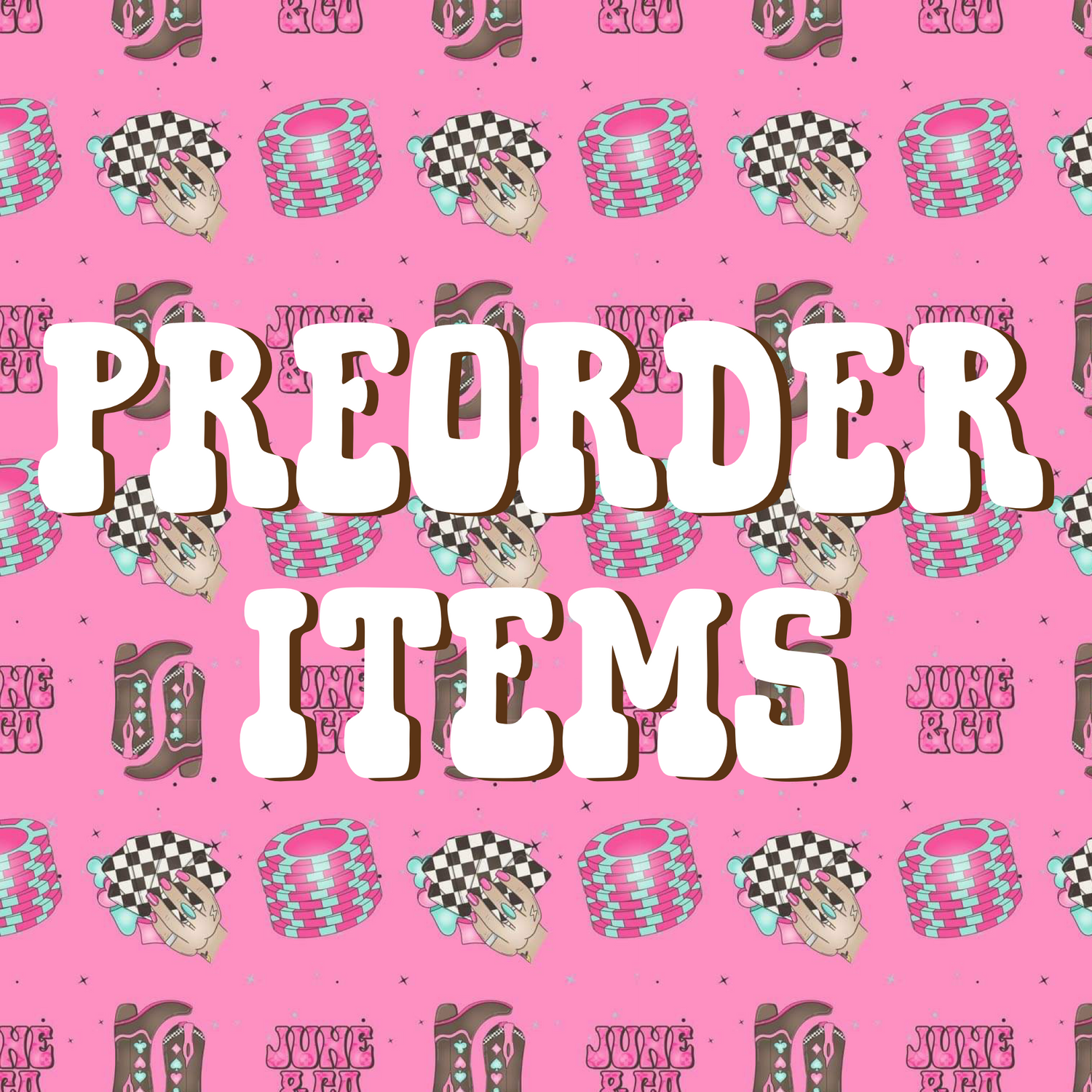 PREORDER ITEMS🪩