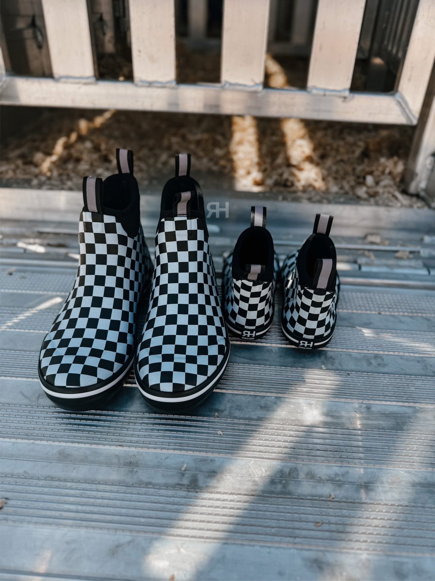 RH BOOTIES KIDS CHECKER